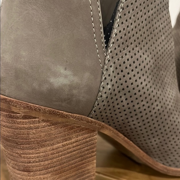 Steve Madden Taupe Tala Open Toe Bootie, Women’s 10 - Picture 7 of 10